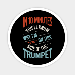 Funny Saying for Learning to Play the Trumpet Magnet